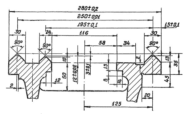 Станина токарного верстата ИЖ-250 ИЖ-250 Станина токарного верстата ИЖ-250